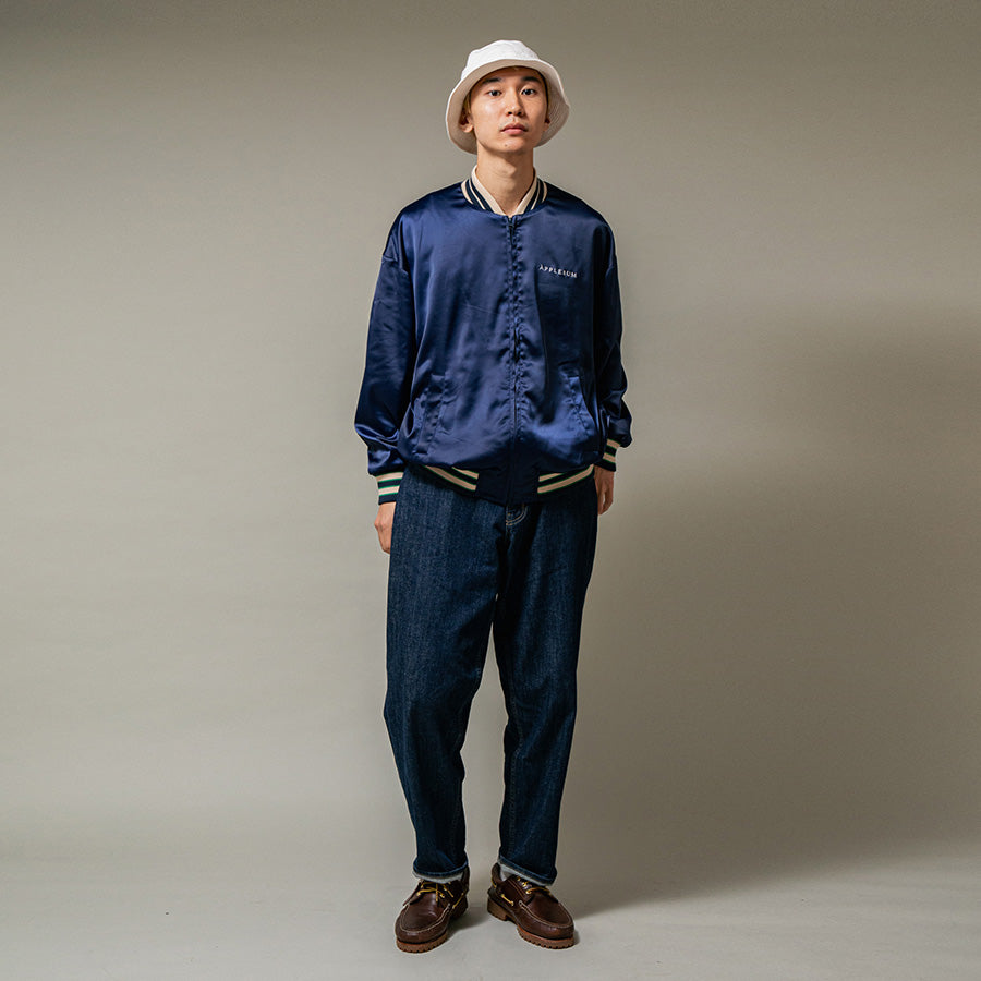 APPLEBUM ( アップルバム ) SPRING STADIUM JACKET サテン スタジアム