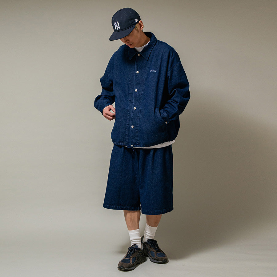 COACH コーチ　アクティブジャケット　デニム APPLEBUM ( アップルバム ) DENIM COACH JACKET デニム コーチ