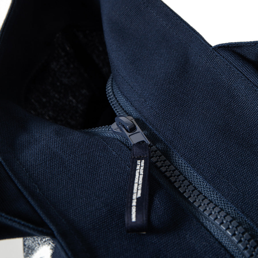APPLEBUM ( アップルバム ) BLURRY LOGO ZIP TOTEBAG トート