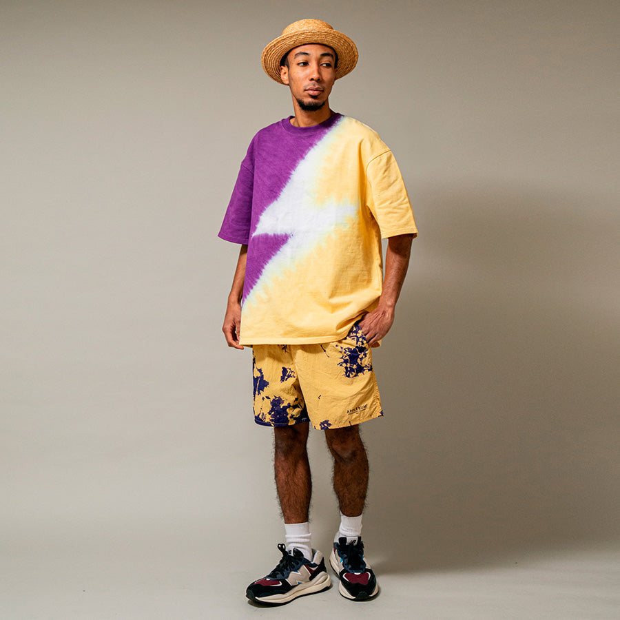 APPLEBUM タイダイ Tシャツ アップルバム APPLEBUM ( アップルバム ) THUNDER T-SHIRT タイダイ柄 12oz