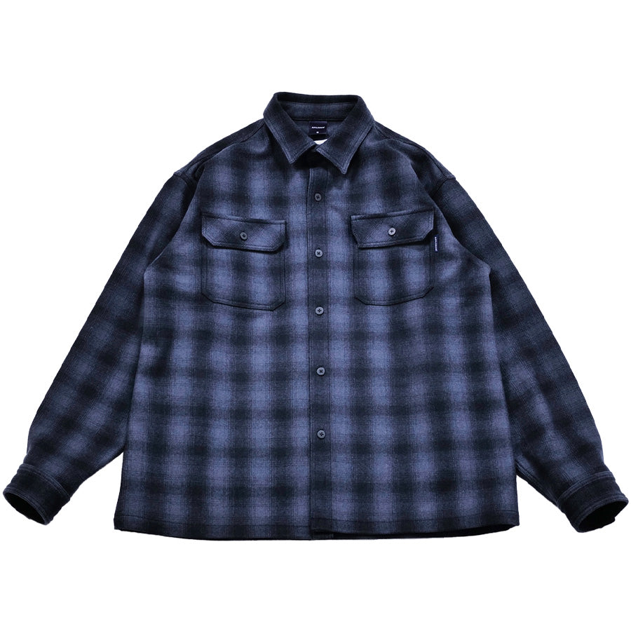 APPLEBUM ( アップルバム ) NEL SHIRT JACKET シャツジャケット ネルシャツ