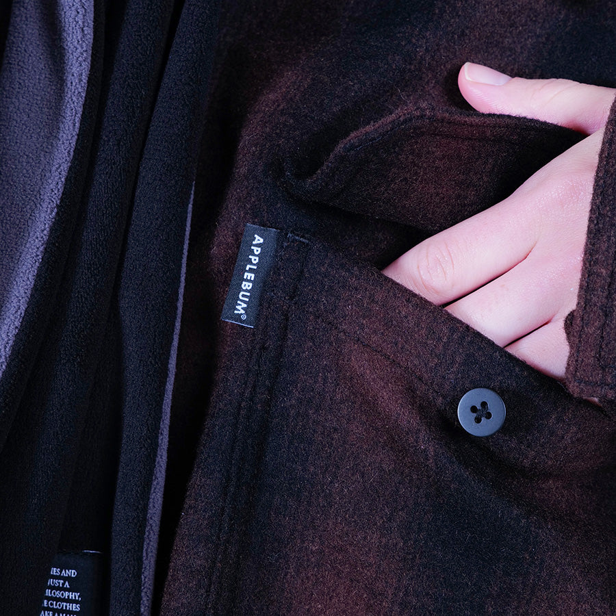 APPLEBUM ( アップルバム ) NEL SHIRT JACKET シャツジャケット ネルシャツ