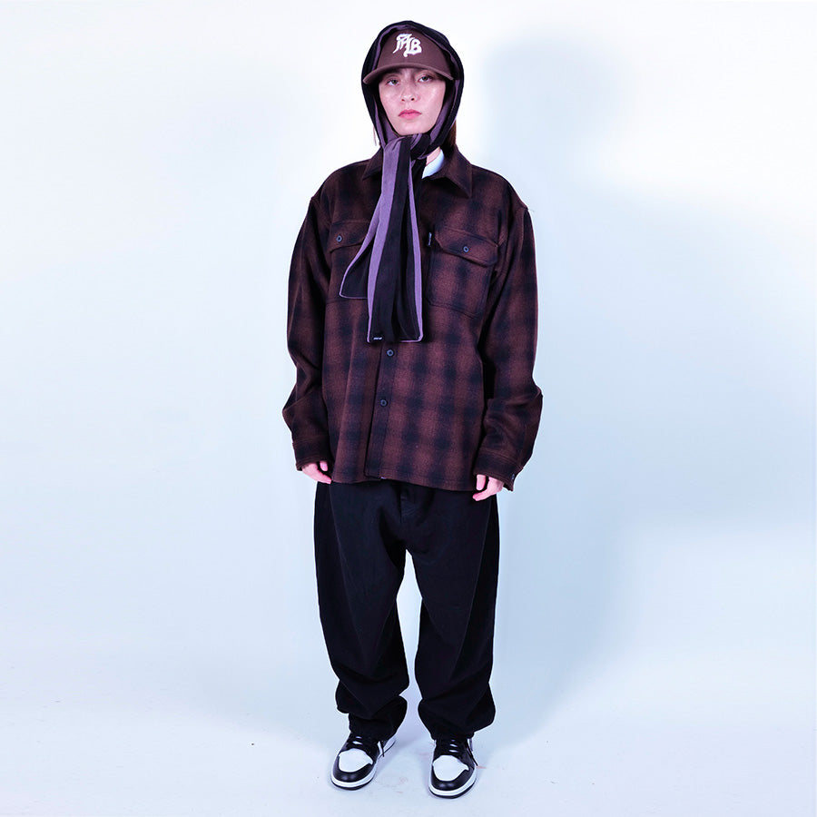 APPLEBUM ( アップルバム ) NEL SHIRT JACKET シャツジャケット ネルシャツ