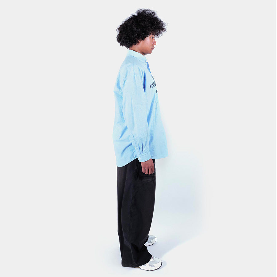 APPLEBUM ( アップルバム ) PRINT OX BD SHIRT オックスフォード ボタンダウンシャツ