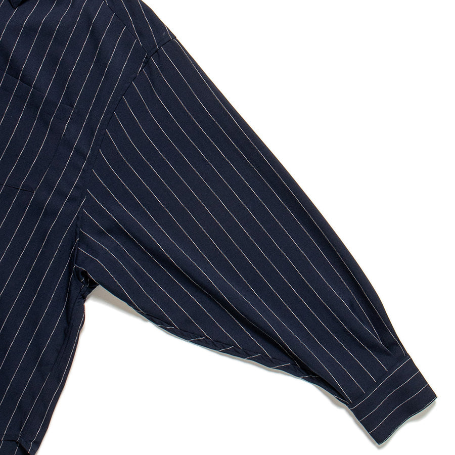 APPLEBUM ( アップルバム ) STRIPE OVERSIZE L/S SHIRT ストライプ シャツ