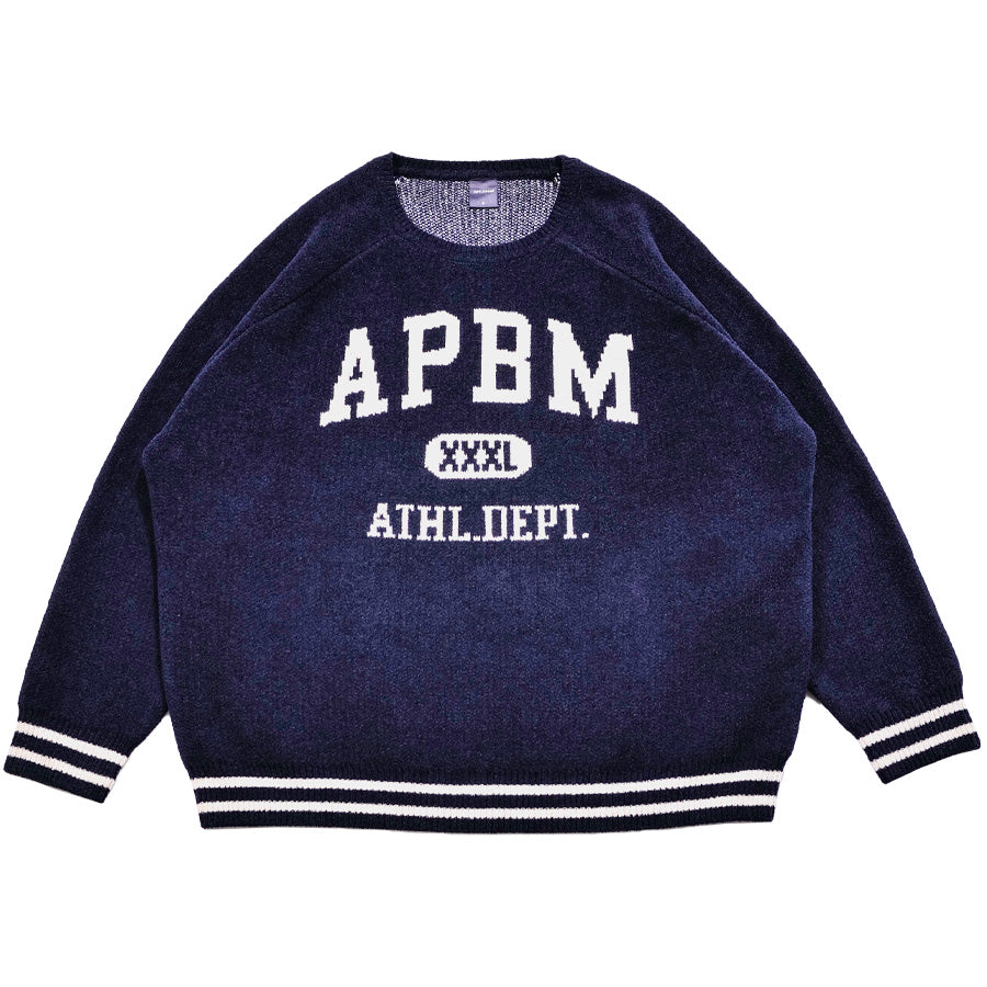 APPLEBUM ( アップルバム ) APBM MALL KNIT SWEATER クルーネック ニット