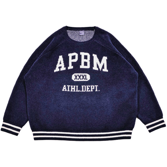 APPLEBUM ( アップルバム ) APBM MALL KNIT SWEATER クルーネック ニット