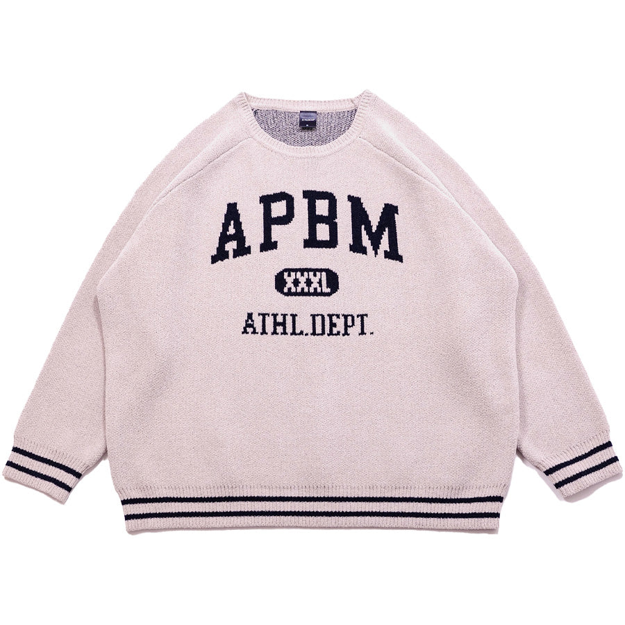 APPLEBUM ( アップルバム ) APBM MALL KNIT SWEATER クルーネック ニット