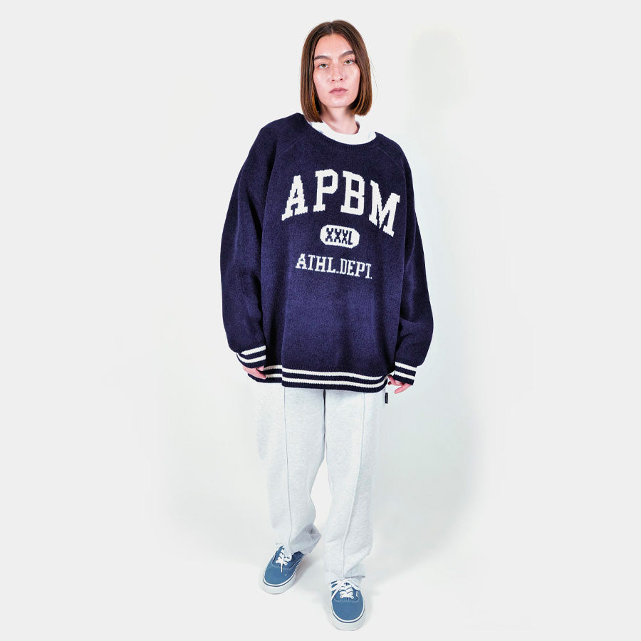 APPLEBUM ( アップルバム ) APBM MALL KNIT SWEATER クルーネック ニット