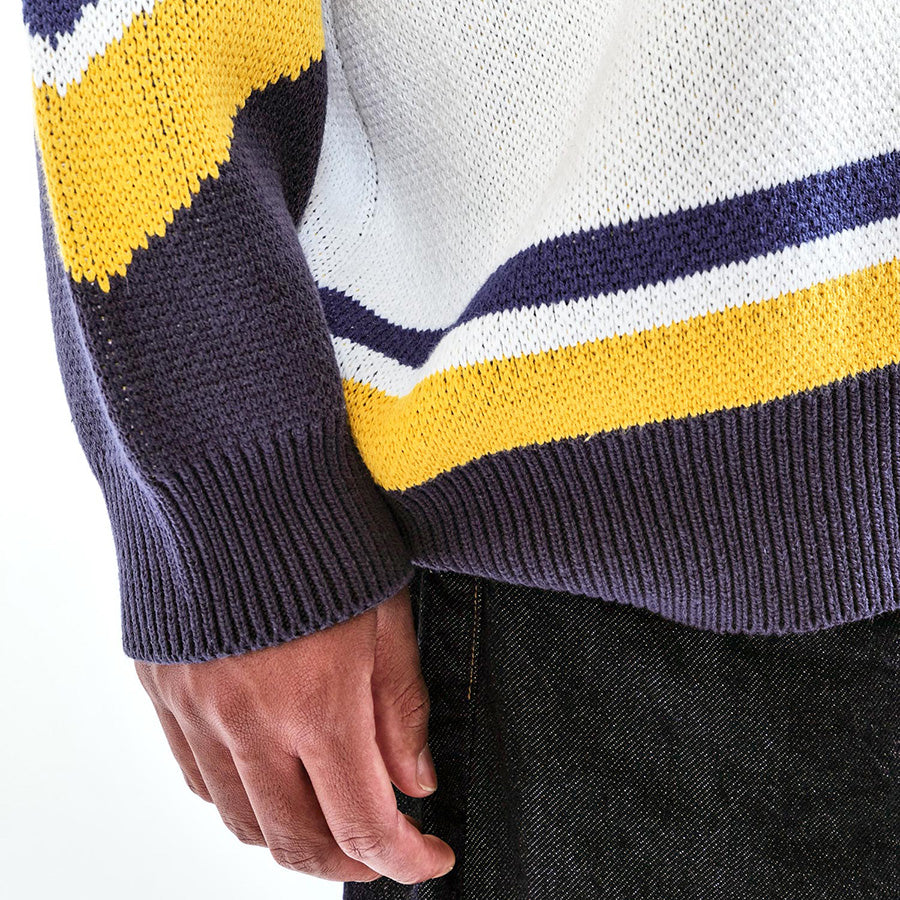 APPLEBUM ( アップルバム ) HOCKEY JERSEYS KNIT SWEATER ホッケージャージー ニット セーター