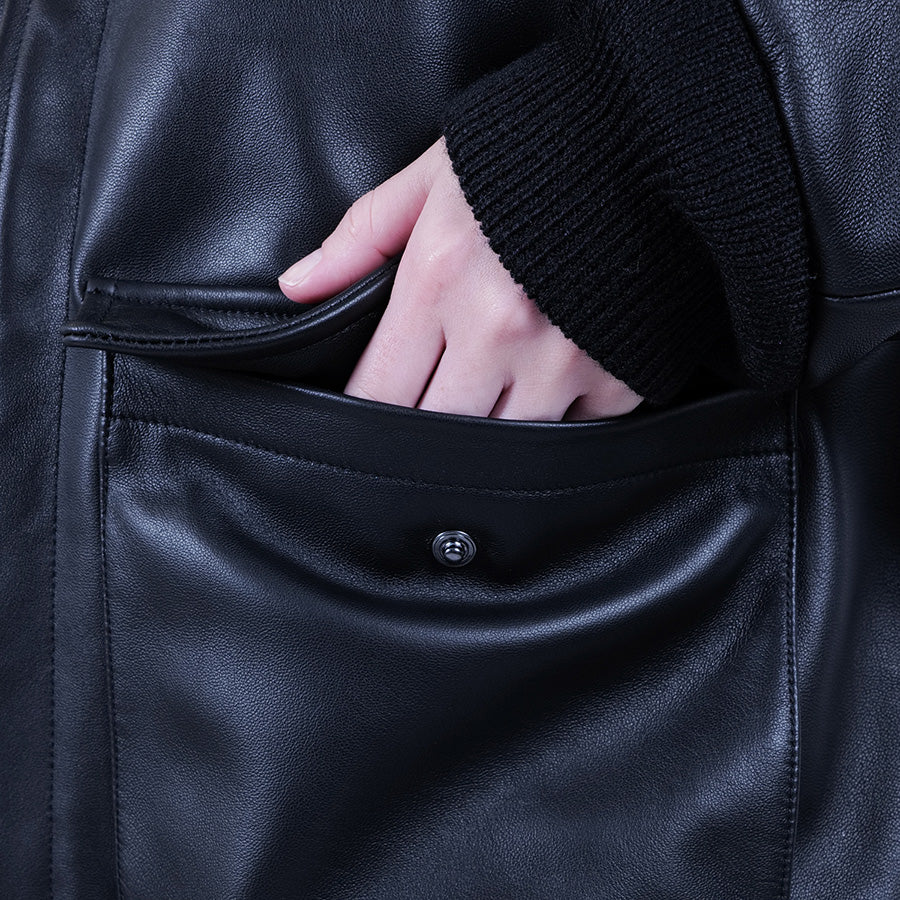 APPLEBUM ( アップルバム ) A-2 LEATHER JACKET レザージャケット ラムレザー