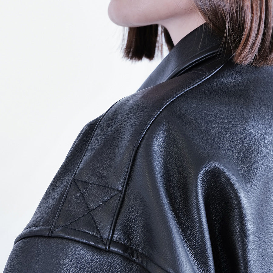 APPLEBUM ( アップルバム ) A-2 LEATHER JACKET レザージャケット ラムレザー