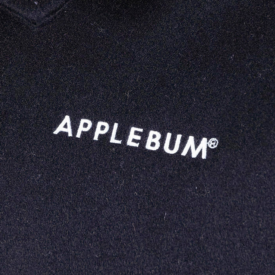 APPLEBUM ( アップルバム ) COLLARED MELTON STADIUM JACKET スタジャン