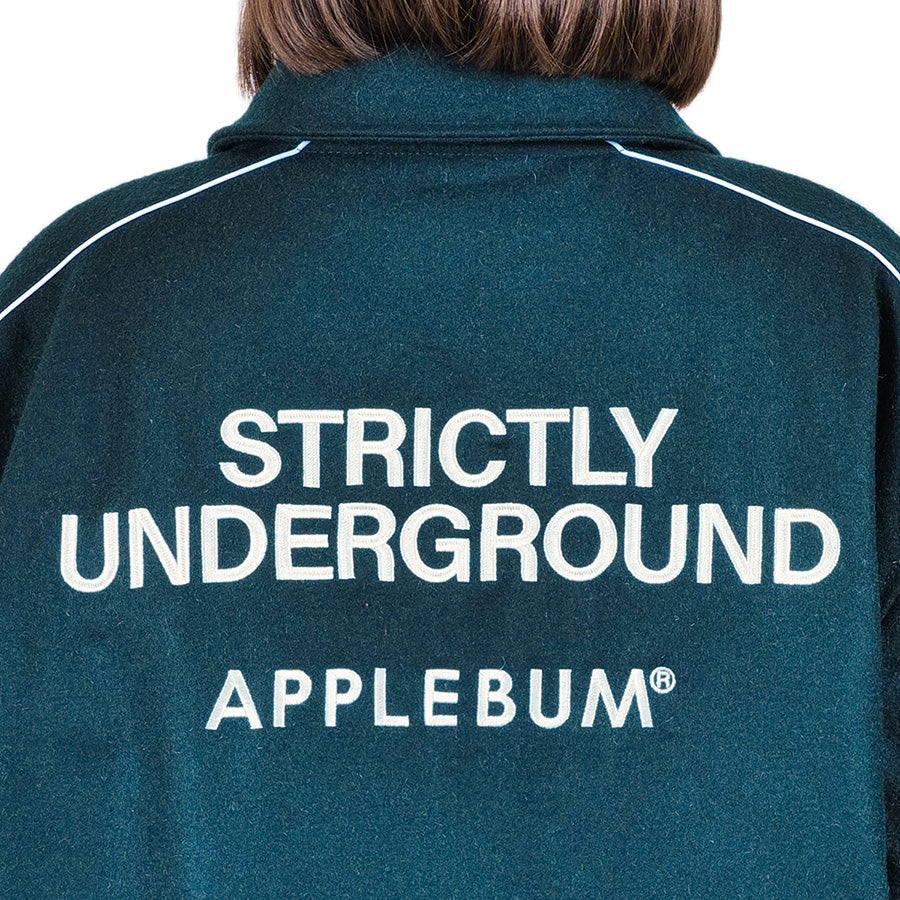 APPLEBUM ( アップルバム ) COLLARED MELTON STADIUM JACKET スタジャン