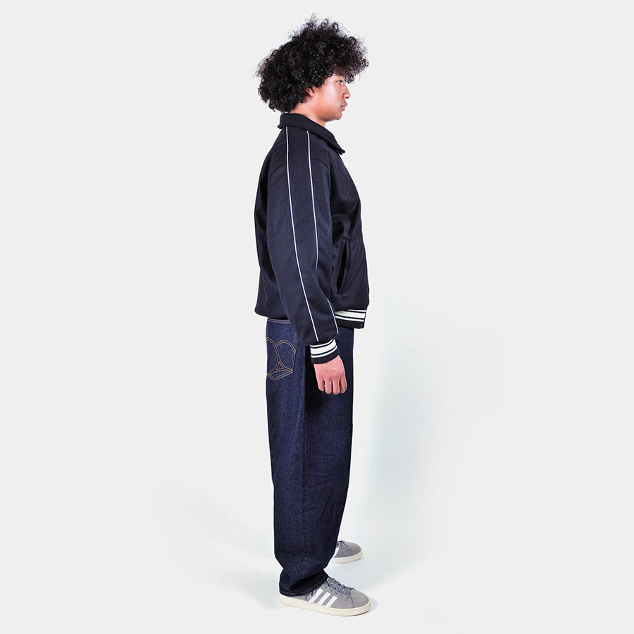 APPLEBUM ( アップルバム ) COLLARED MELTON STADIUM JACKET 