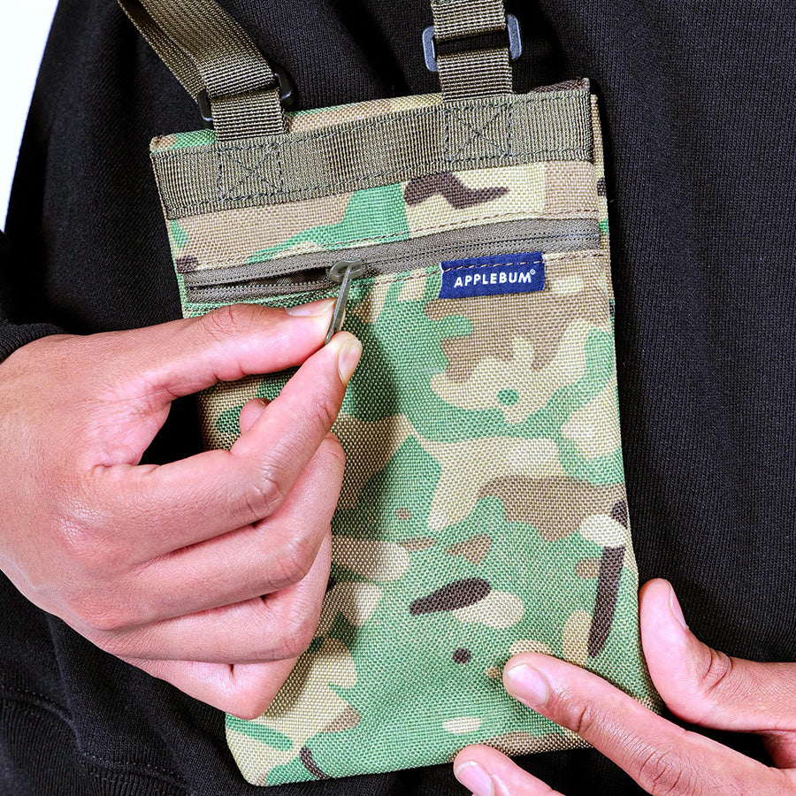 APPLEBUM ( アップルバム ) CAMO NECK POUCH ネックポーチ