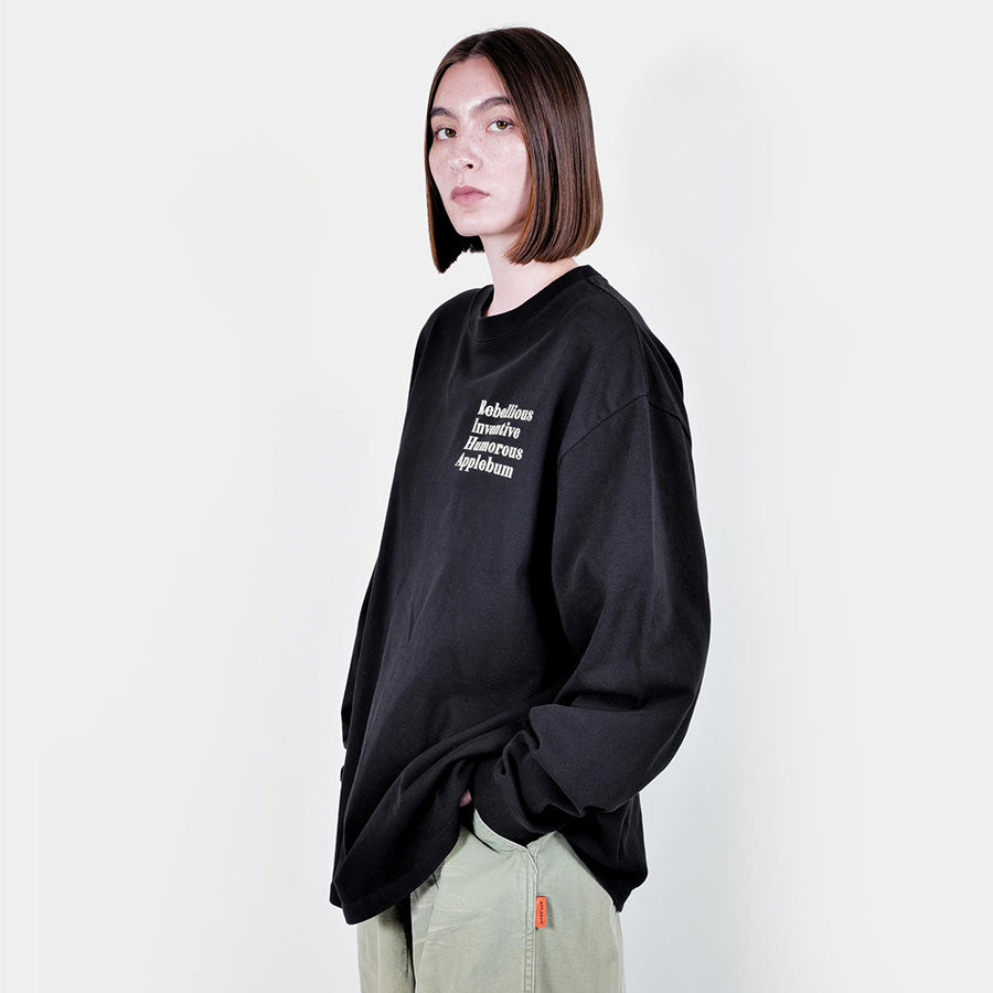 APPLEBUM ( アップルバム ) PHILOSOPHY L/S T-SHIRT 長袖 Tシャツ
