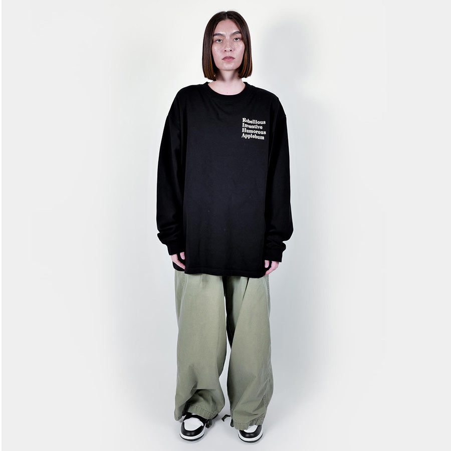 APPLEBUM ( アップルバム ) PHILOSOPHY L/S T-SHIRT 長袖 Tシャツ
