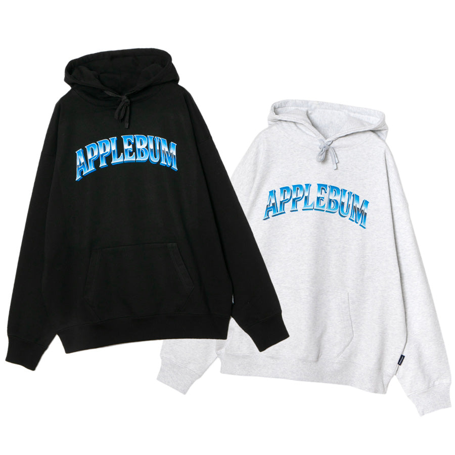 APPLEBUM（アップルバム）Sci-Fi Arch Logo Hoodie アッシュ ブラック