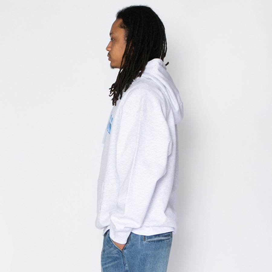 APPLEBUM（アップルバム）Sci-Fi Arch Logo Hoodie アッシュ 左