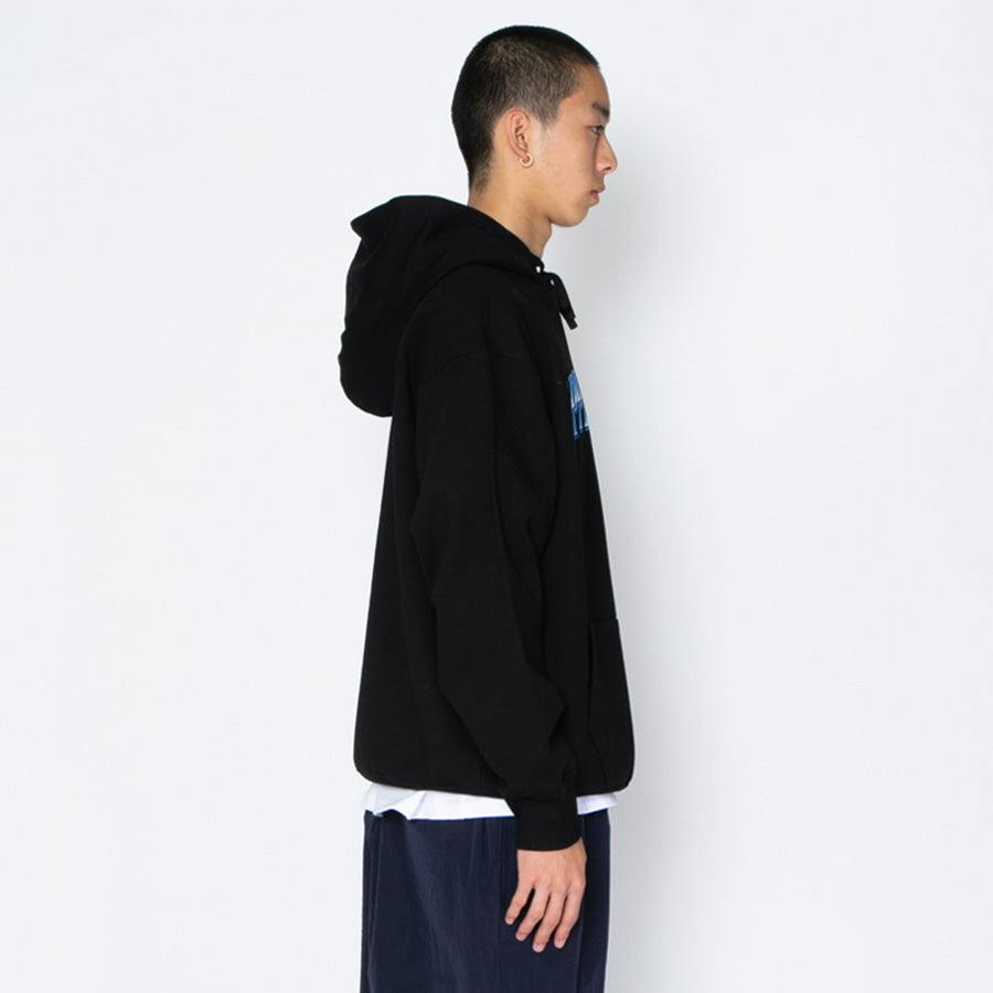 APPLEBUM（アップルバム）Sci-Fi Arch Logo Hoodie ブラック 右