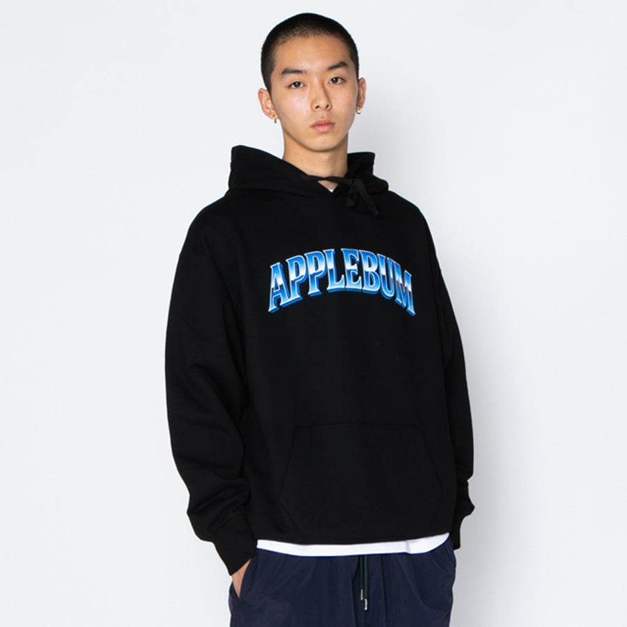 APPLEBUM（アップルバム）Sci-Fi Arch Logo Hoodie アッシュ 右斜め