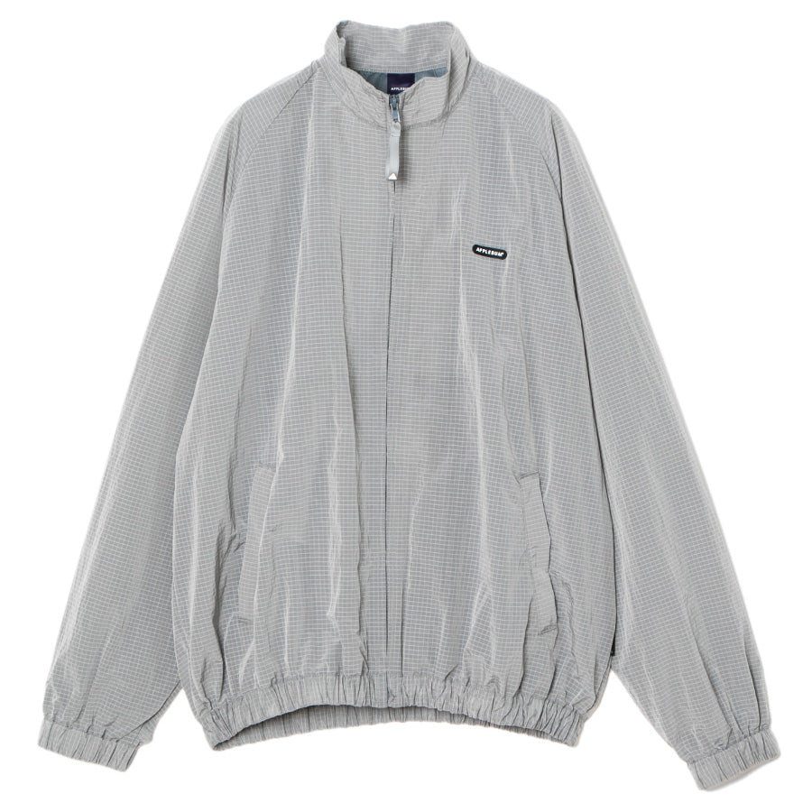APPLEBUM（アップルバム）Ripstop Track Jacket グレー 正面