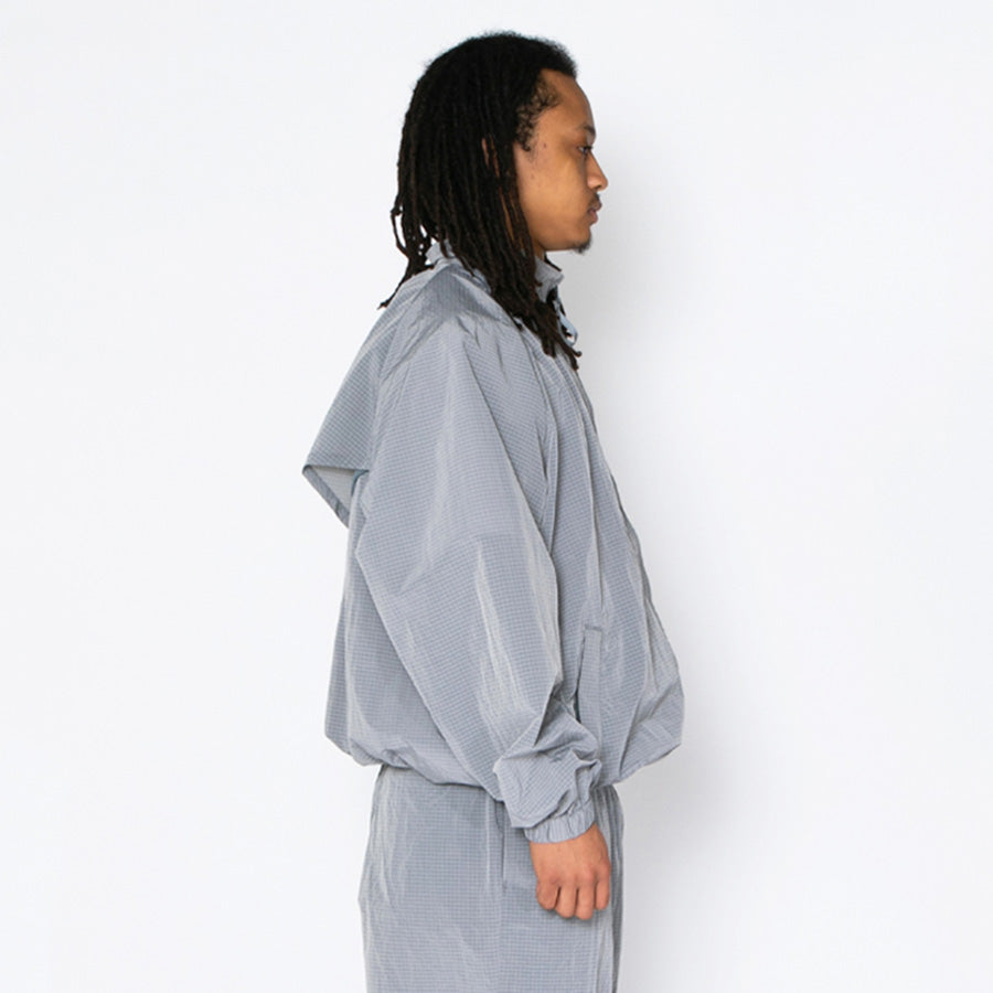 APPLEBUM Ripstop Track Jacket グレー 右向き