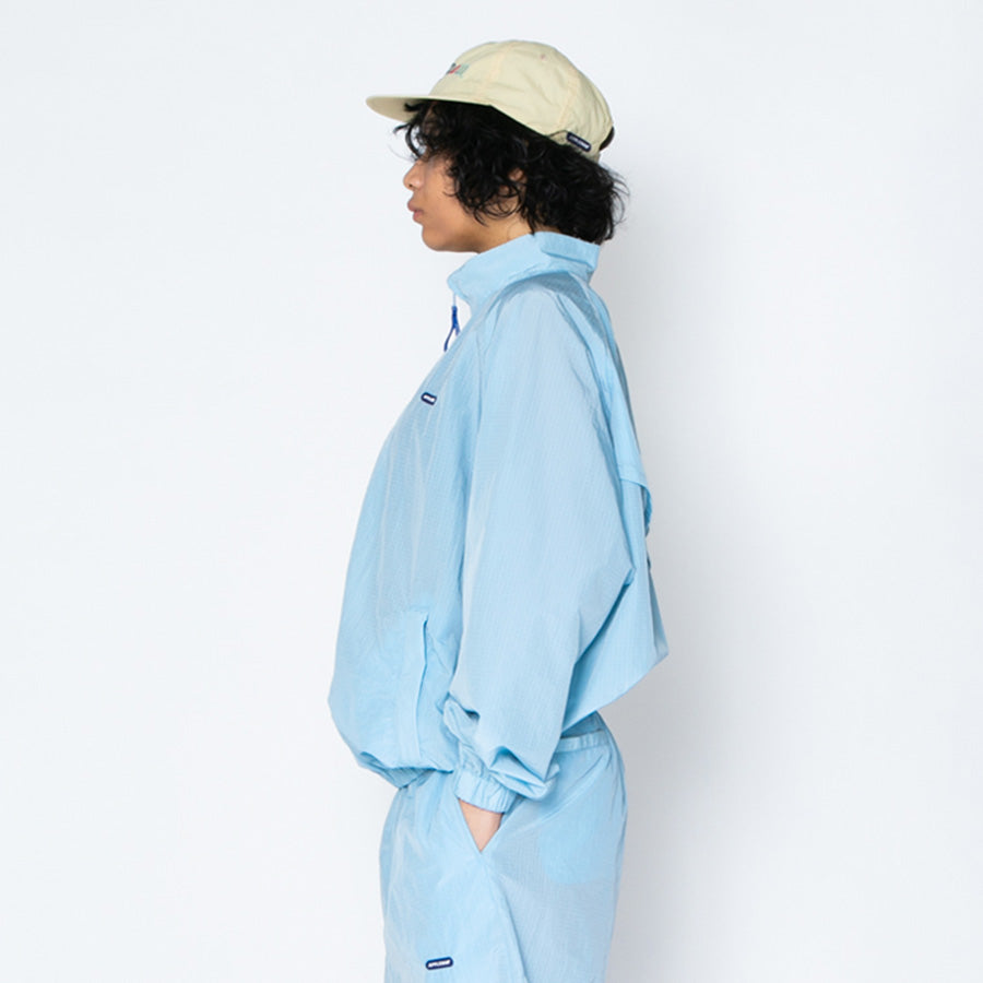 APPLEBUM Ripstop Track Jacket ライトブルー 左向き