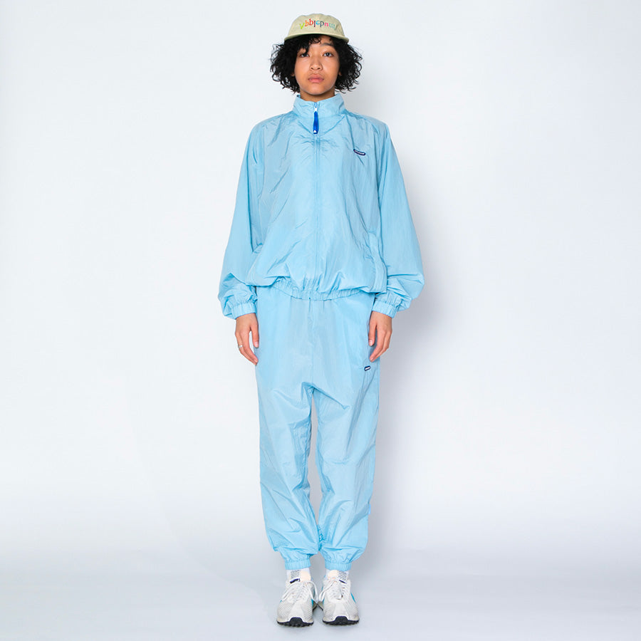 APPLEBUM Ripstop Track Jacket ライトブルー 着用全身