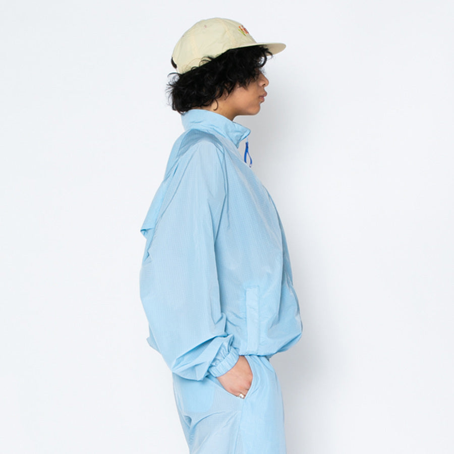 APPLEBUM Ripstop Track Jacket ライトブルー 右向き