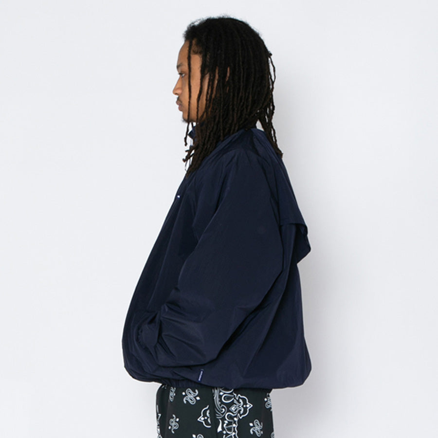 APPLEBUM Ripstop Track Jacket ネイビー 左向き