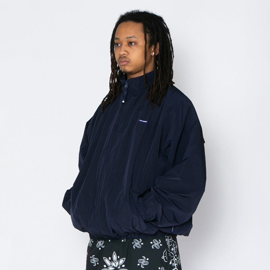 APPLEBUM Ripstop Track Jacket ネイビー 左斜め