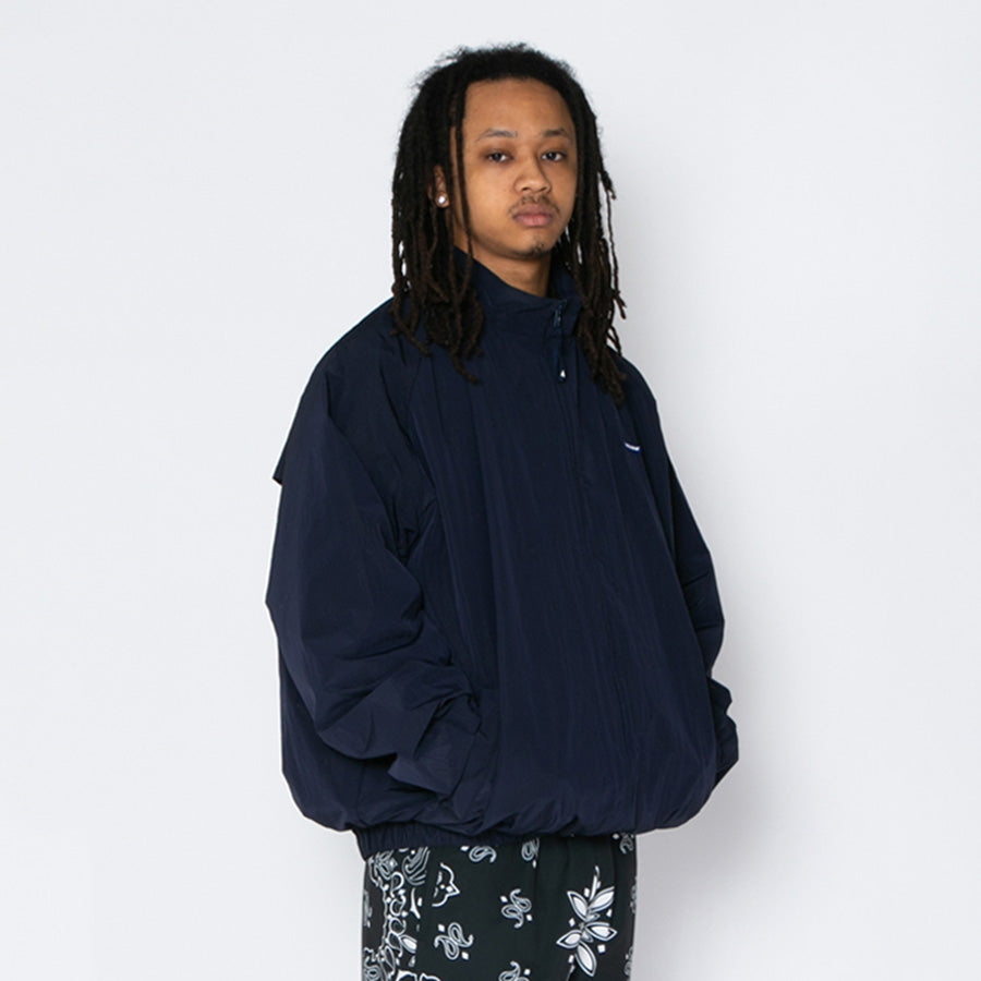 APPLEBUM Ripstop Track Jacket ネイビー 右斜め