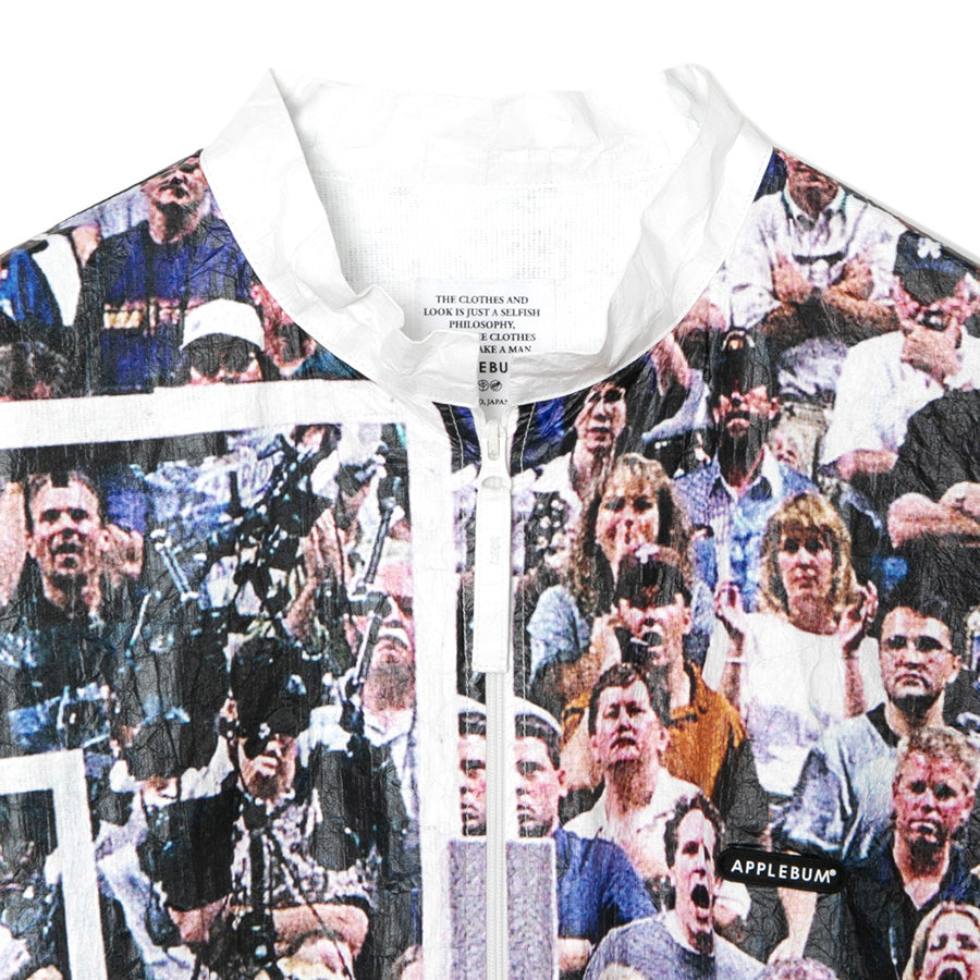 APPLEBUM Tyvek ブルゾン 首元ディテール