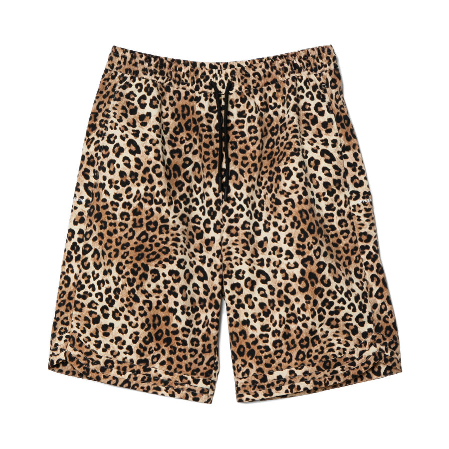 APPLEBUM（アップルバム）Leopard Hoopers Shorts イエロー 正面