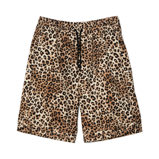 APPLEBUM（アップルバム）Leopard Hoopers Shorts イエロー 正面