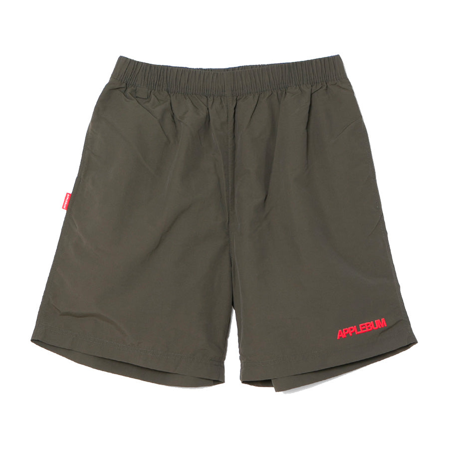 APPLEBUM ( アップルバム )  [Show & Prove] Nylon Shorts ナイロンショーツ ブラック オリーブ 2610819