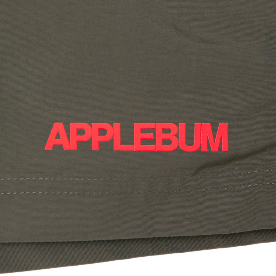 APPLEBUM ( アップルバム )  [Show & Prove] Nylon Shorts ナイロンショーツ ブラック オリーブ 2610819