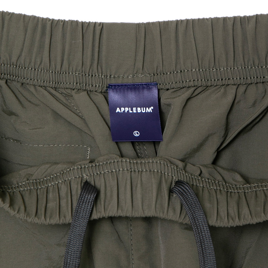 APPLEBUM ( アップルバム )  [Show & Prove] Nylon Shorts ナイロンショーツ ブラック オリーブ 2610819