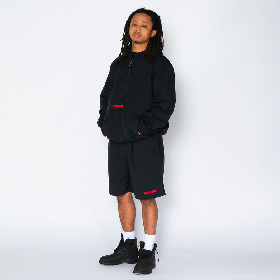 APPLEBUM ( アップルバム )  [Show & Prove] Nylon Shorts ナイロンショーツ ブラック オリーブ 2610819