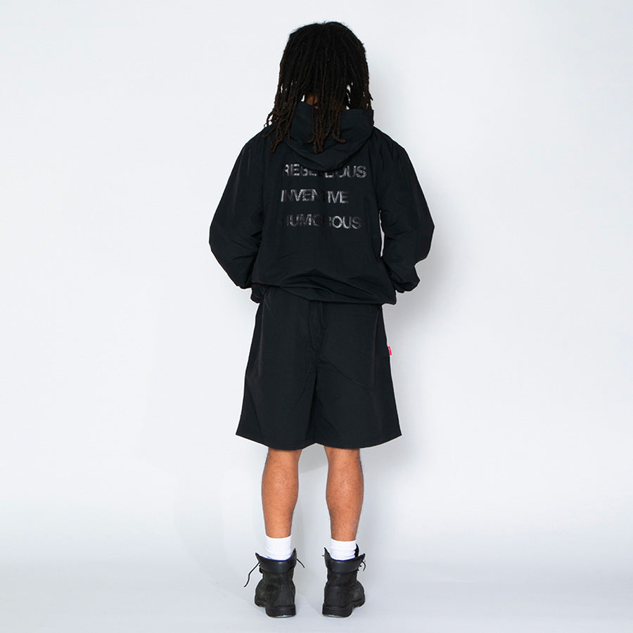 APPLEBUM ( アップルバム )  [Show & Prove] Nylon Shorts ナイロンショーツ ブラック オリーブ 2610819