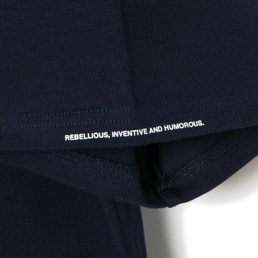 APPLEBUM（アップルバム）ネイビー 左袖ロゴ