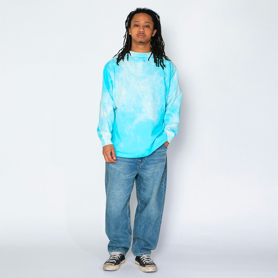 APPLEBUM（アップルバム）Cloud Dye ロンT 着用全身