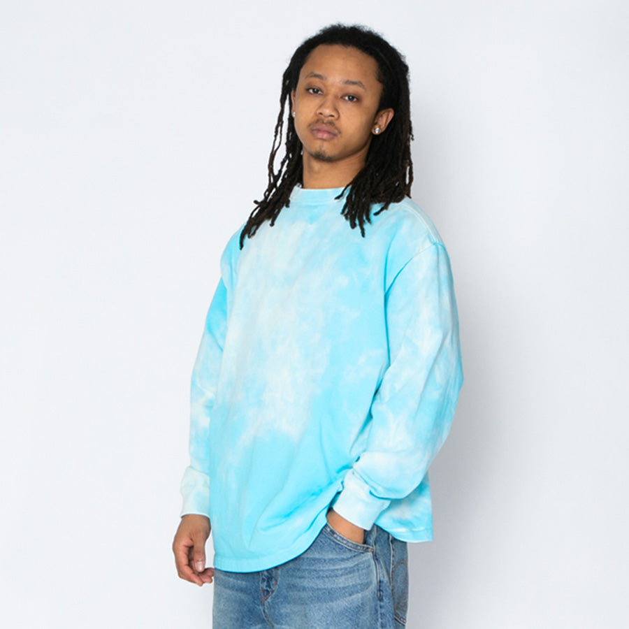 APPLEBUM（アップルバム）Cloud Dye ロングスリーブ 左斜め