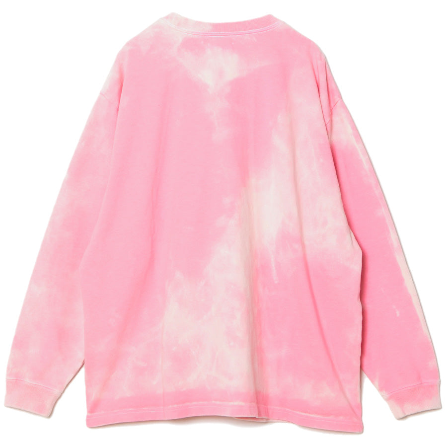 APPLEBUM（アップルバム）Cloud Dye 背面平置き ピンク