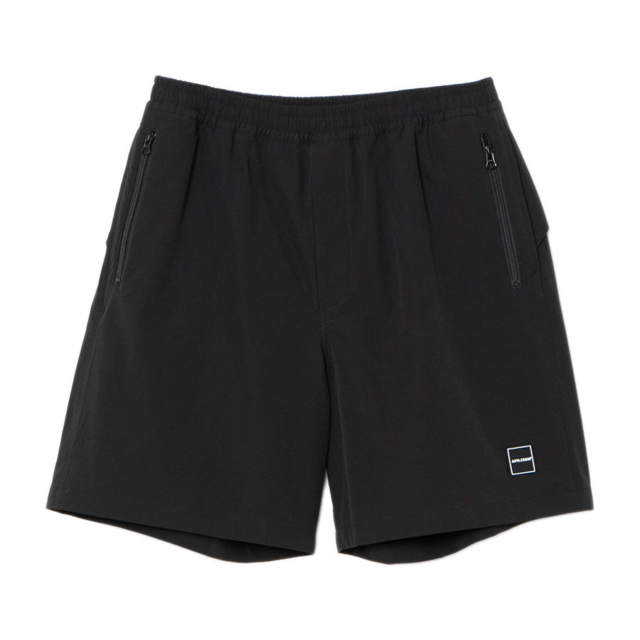 APPLEBUM ショーツ 防水 ブラック 正面