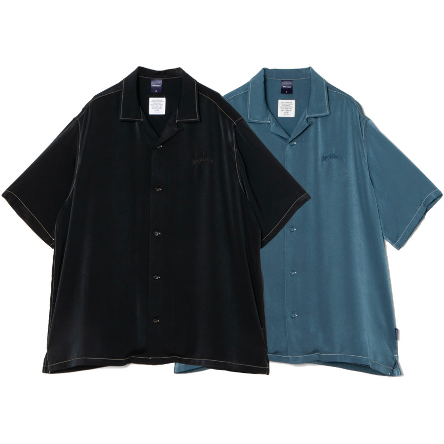 APPLEBUM（アップルバム）Feminish Satin Aloha Shirt アロハシャツ