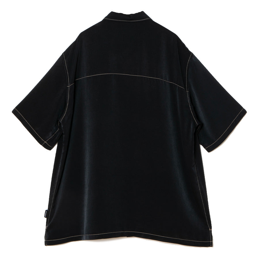 APPLEBUM（アップルバム）Feminish Satin Aloha Shirt アロハシャツ