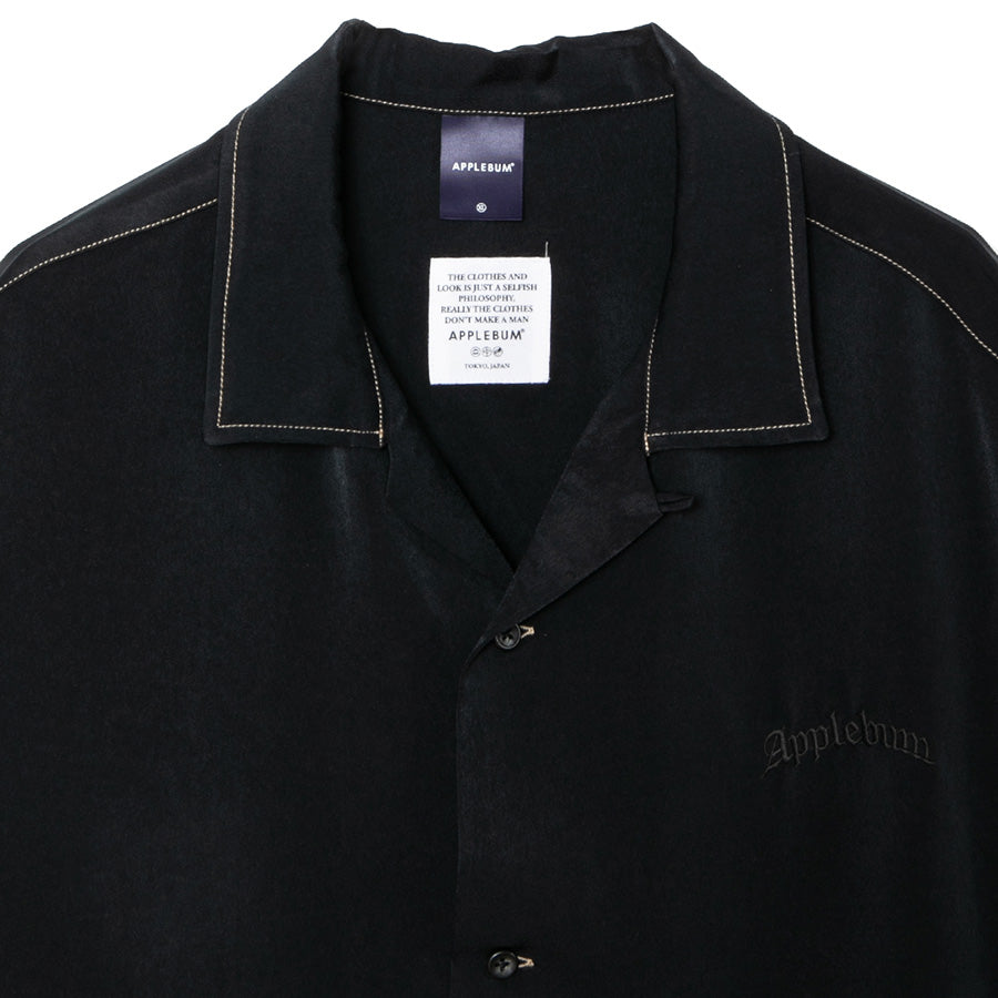 APPLEBUM（アップルバム）Feminish Satin Aloha Shirt アロハシャツ